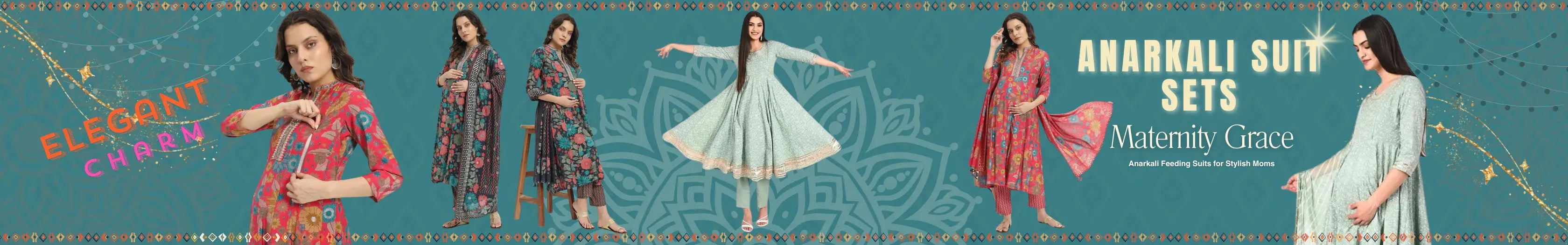 Anarkali Feeding Set