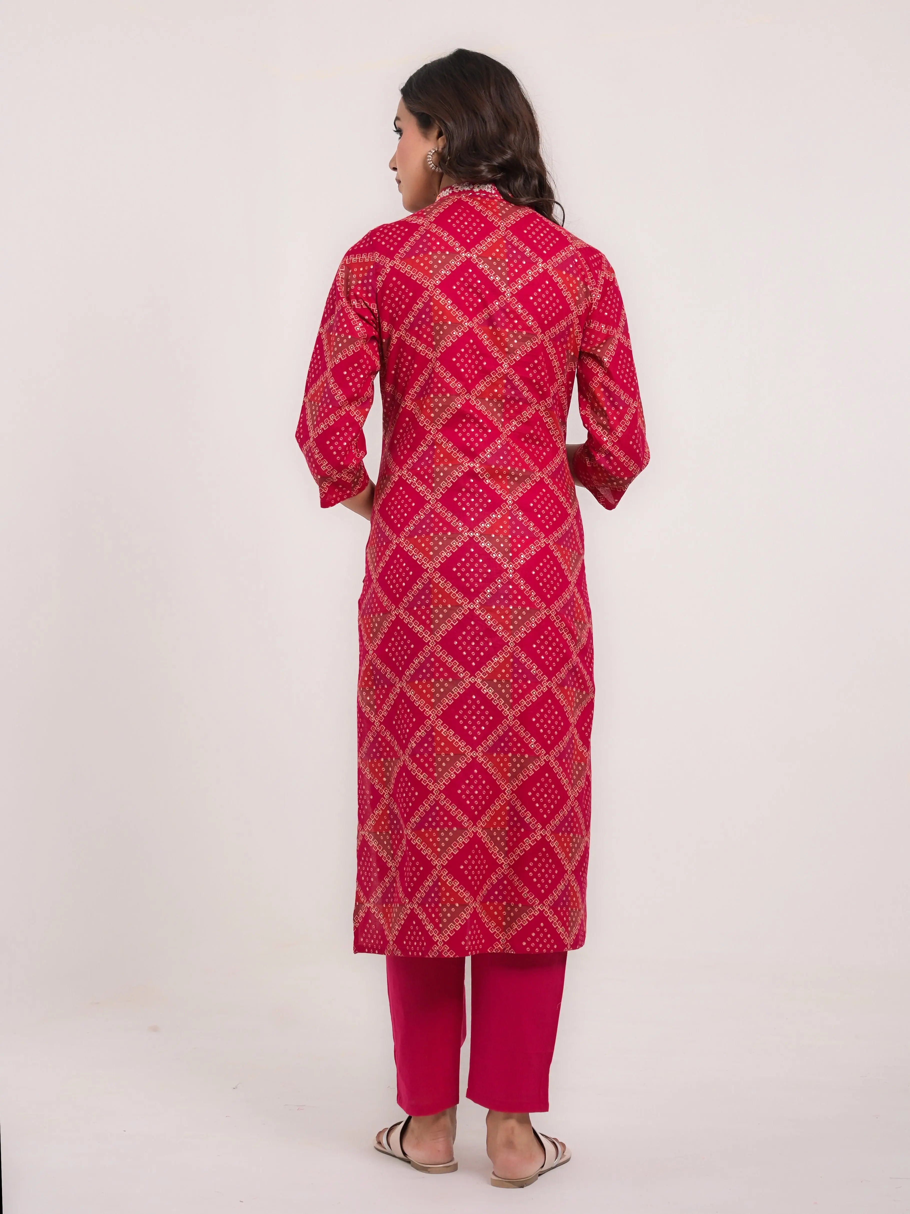 Mumzhug cotton embroided kurta with pant and dupatta for maternity and feeding purpose mumzhug