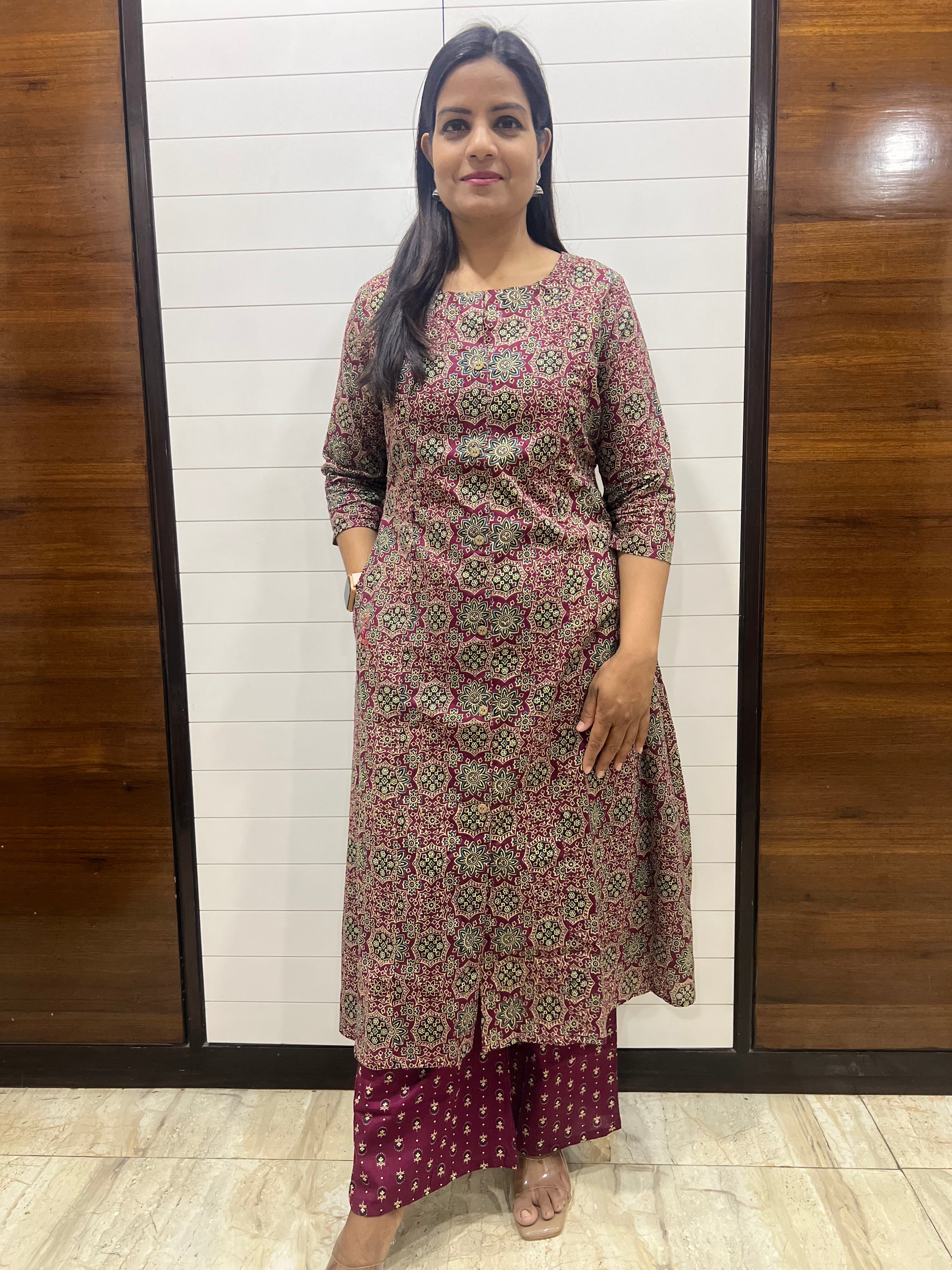 # NEW LAUNCH mumzhug pure cotton WINE feeding kurta set DISPATCHING STARTS FROM -10TH MAY