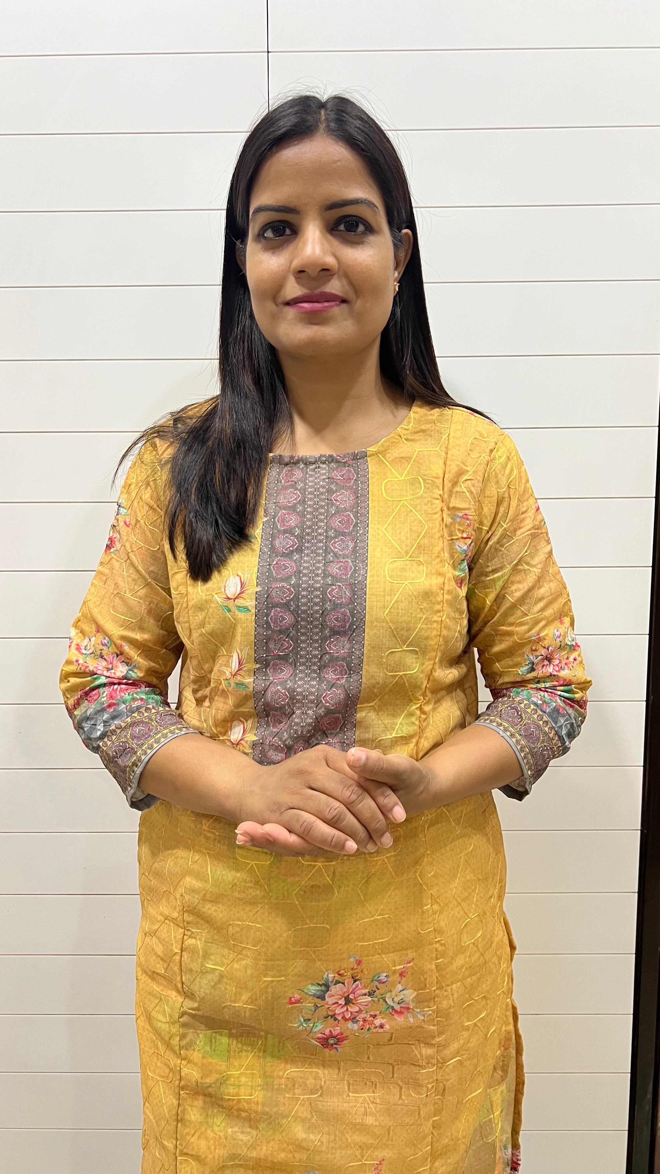 MUMZHUG Mustard Blend Cotton Digital Print Feeding Kurta | Stylish Maternity & Nursing Wear for Women