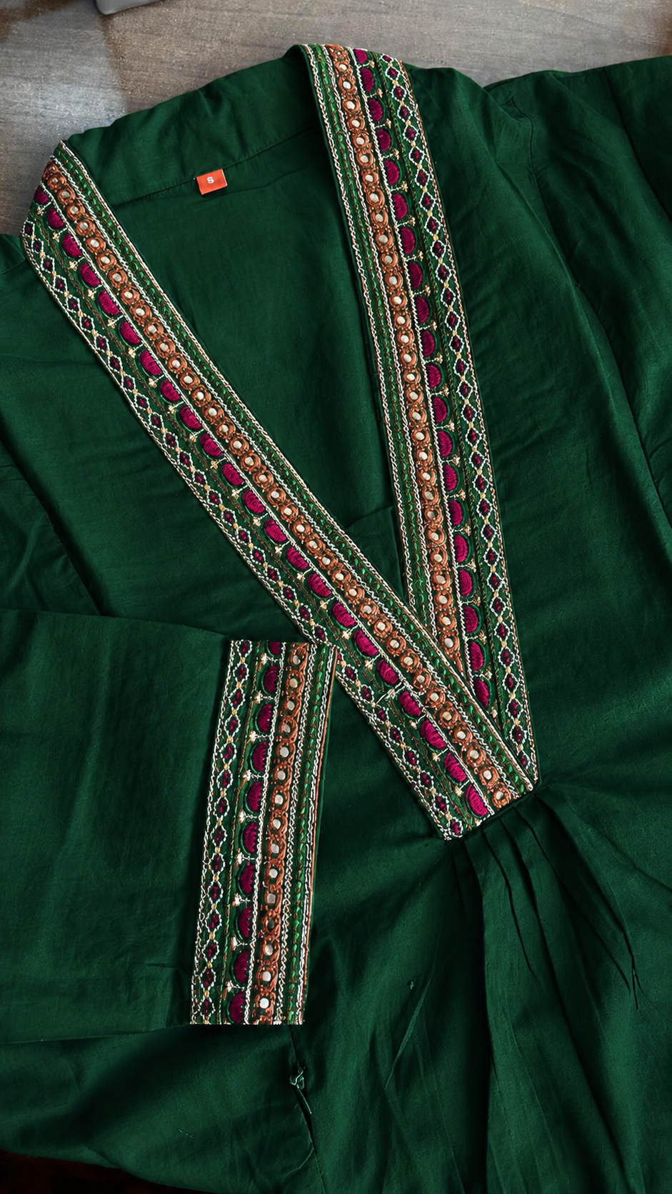 MUMZHUG Pure Cotton Bottle Green Embroidered Feeding & Maternity Kurta Pant with Chiffon Dupatta Set | Premium Nursing Wear | Rakhi Collection | Dispatch Starts from 7th August