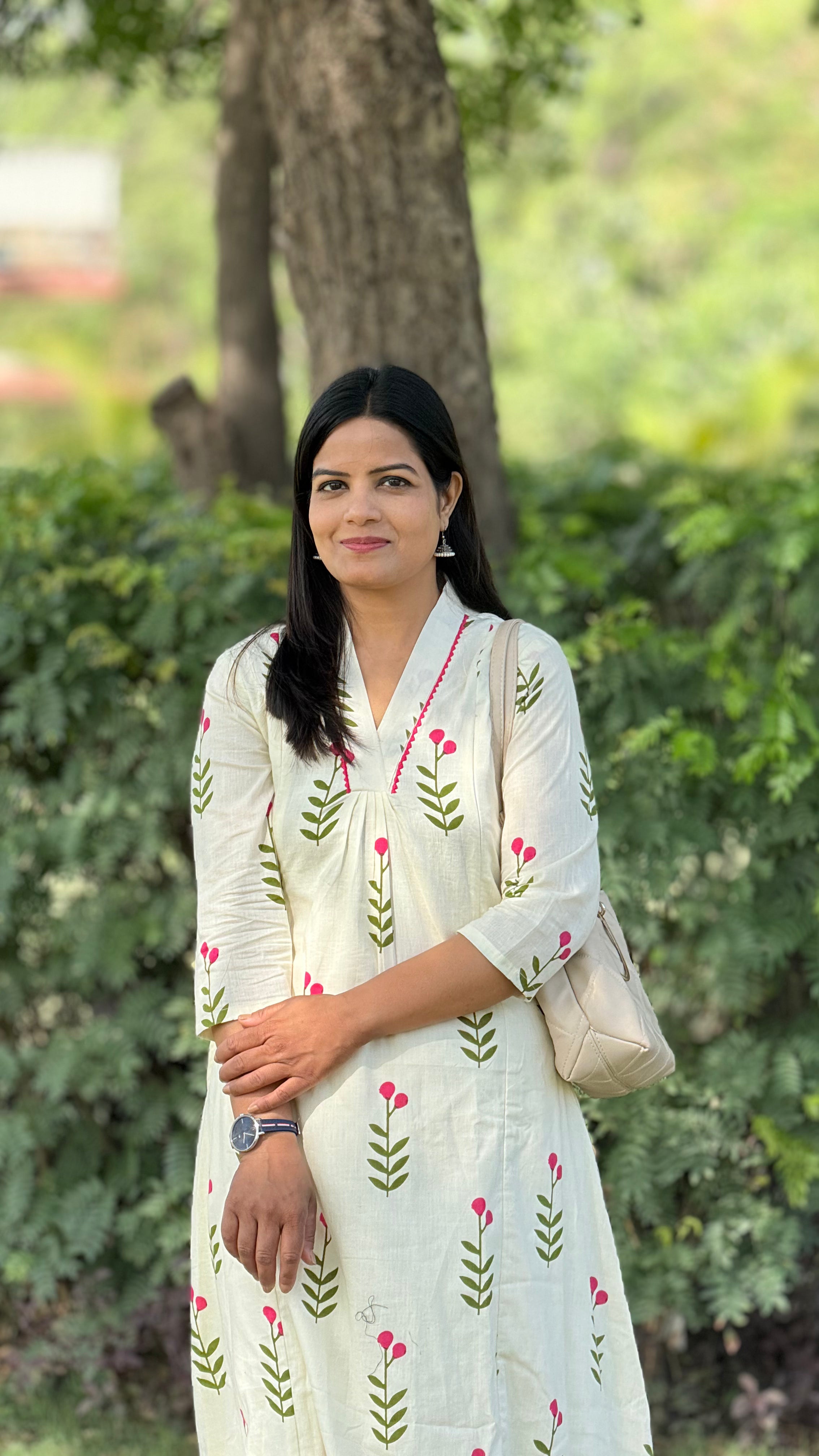 #Ready to ship. Mumzhug pure cotton feeding kurta set with attached lining