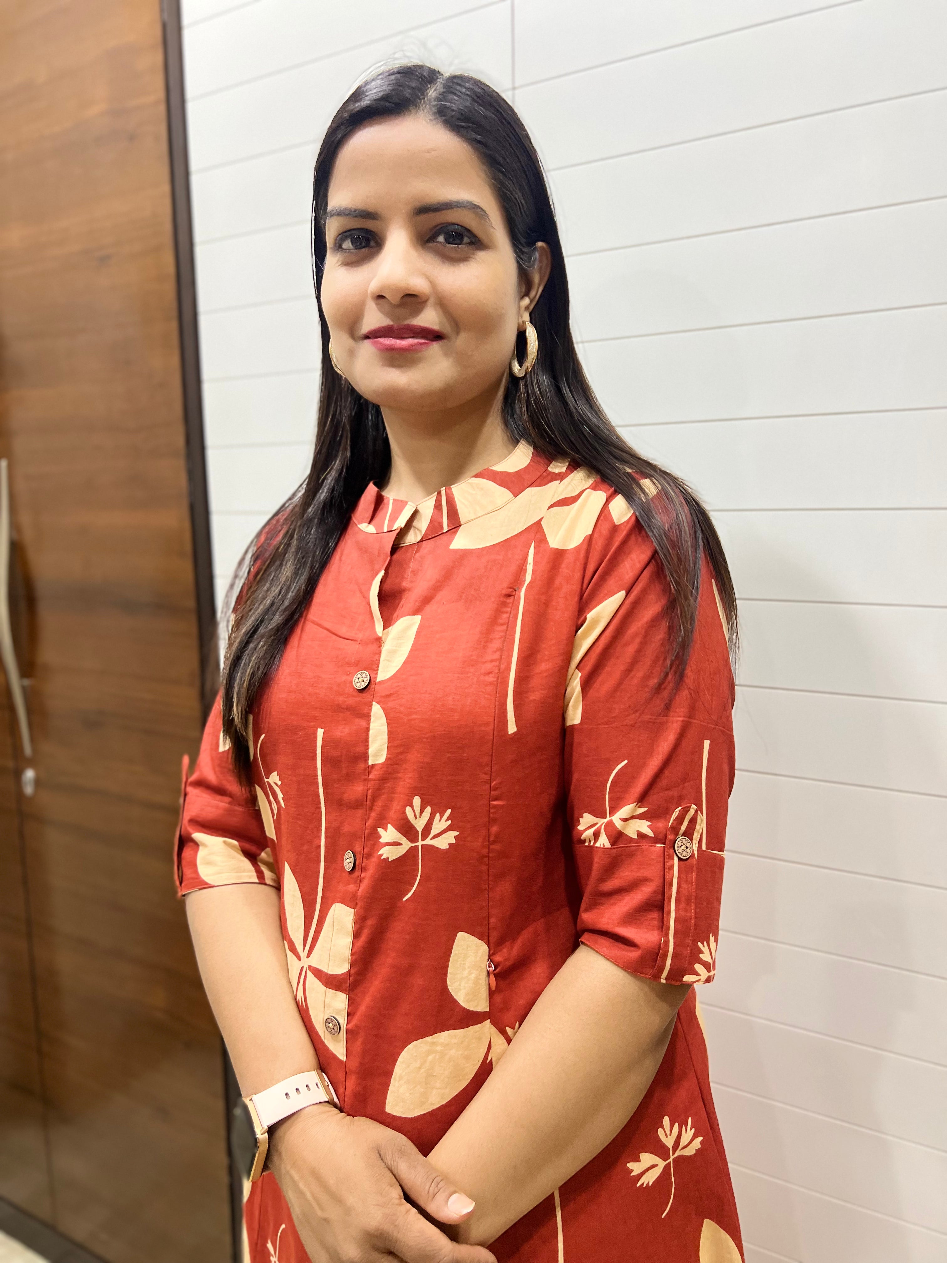 Mumzhug Rust Colored Pure Cotton Feeding and Maternity Cord Set