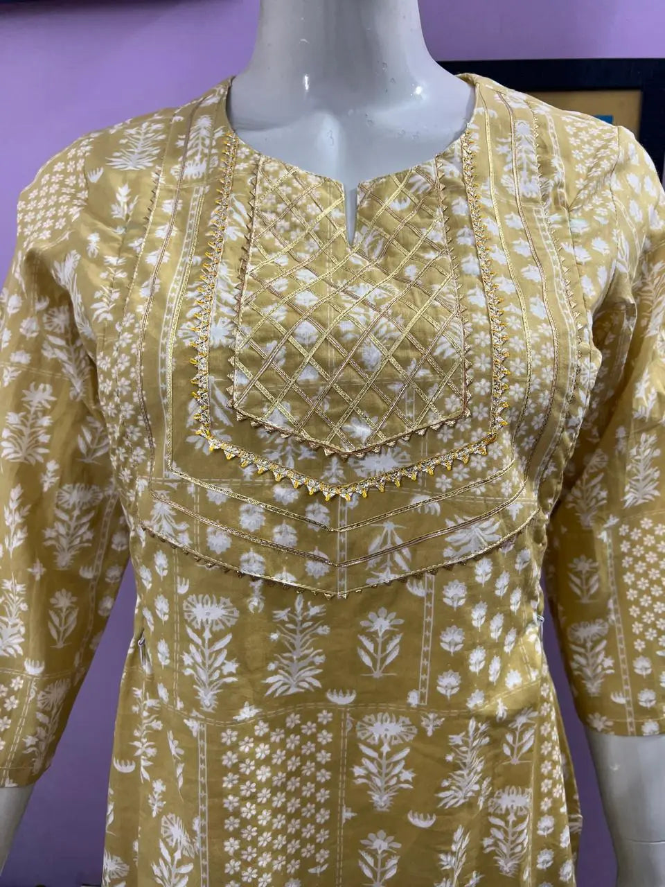 PURE COTTON PRINTED FEEDING KURTA WITH SIDE POCKET mumzhug