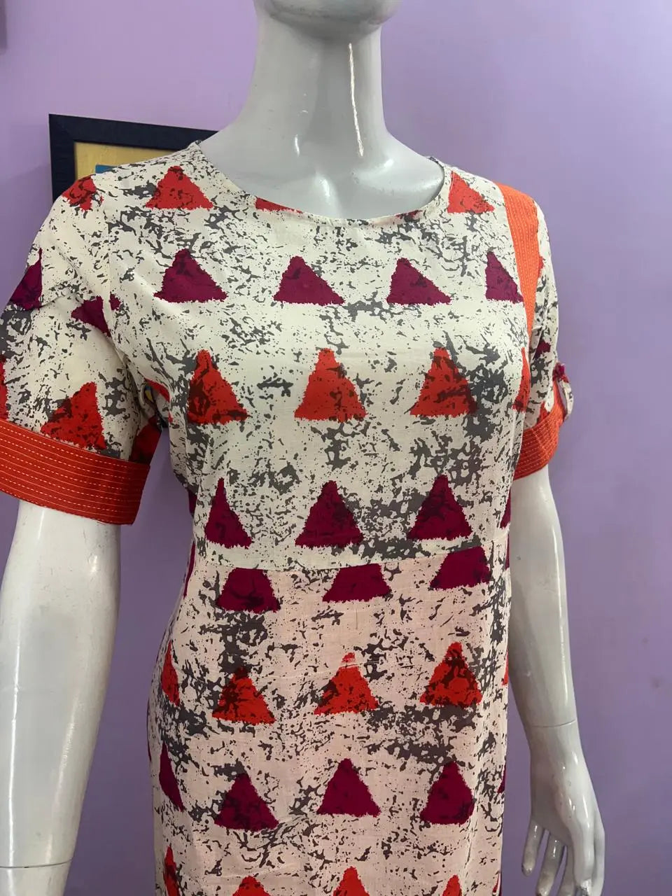 COTTON FEEDING KURTA WITH BOTH SIDE FEEDING ZIPPER mumzhug