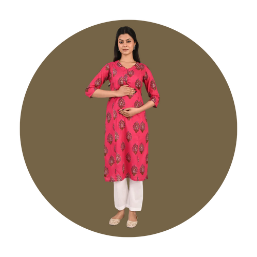 handblock kurti