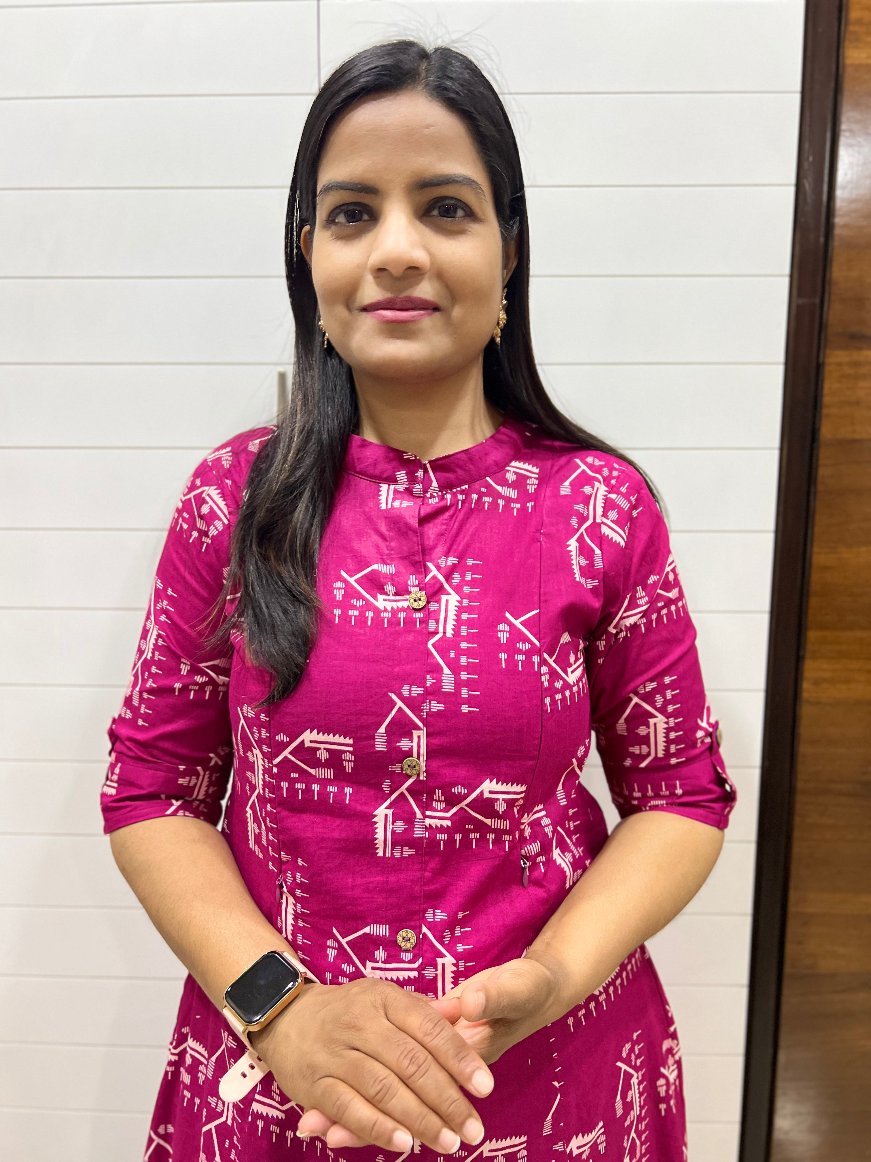 # NEW LAUNCH mumzhug pure cotton FUCHSIA feeding kurta set DISPATCHING STARTS FROM -20TH APRIL