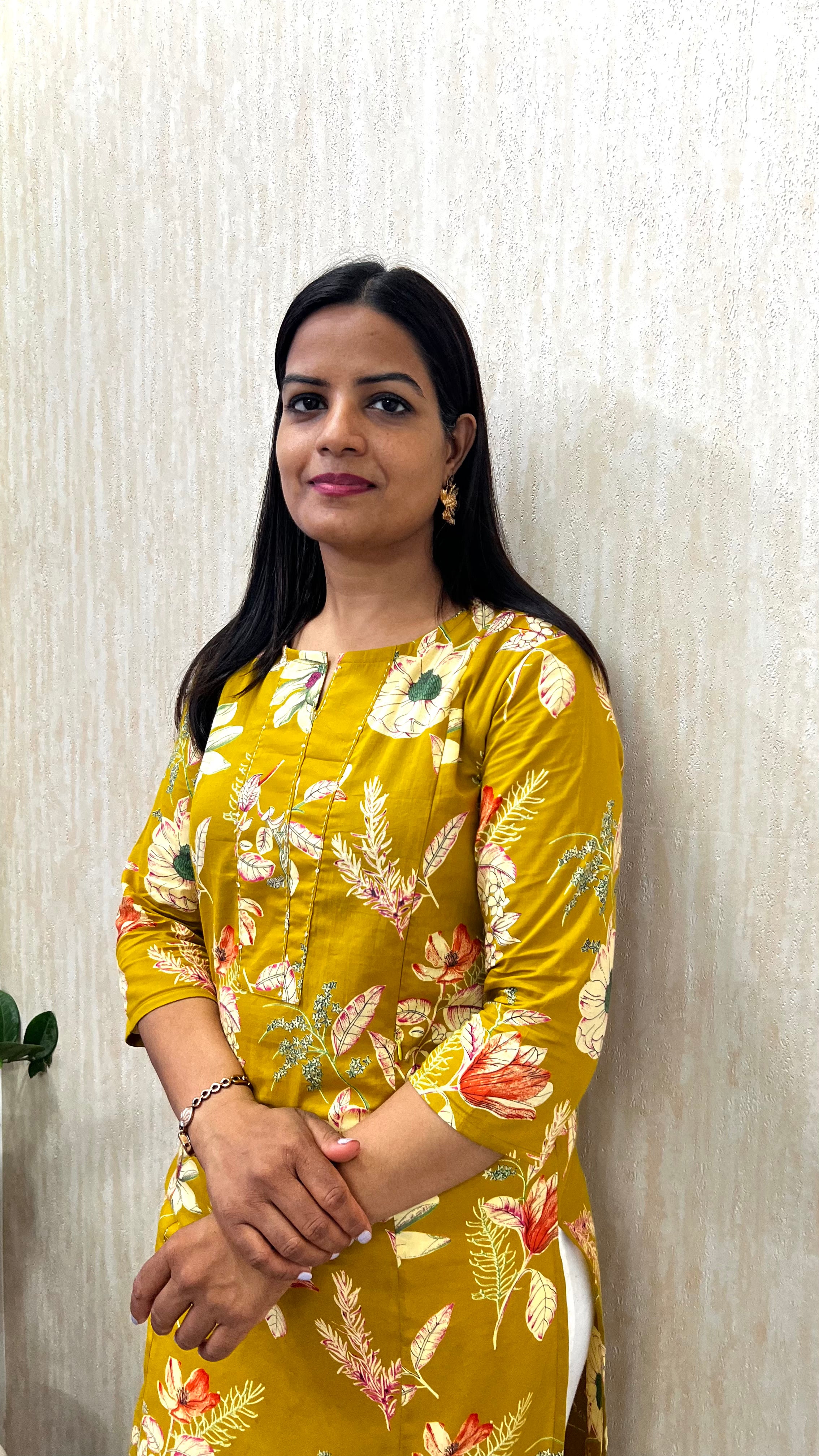 MUMZHUG Pure Cotton Jaipuri Print Feeding Kurta – Sunshine Yellow | Maternity & Nursing Wear
