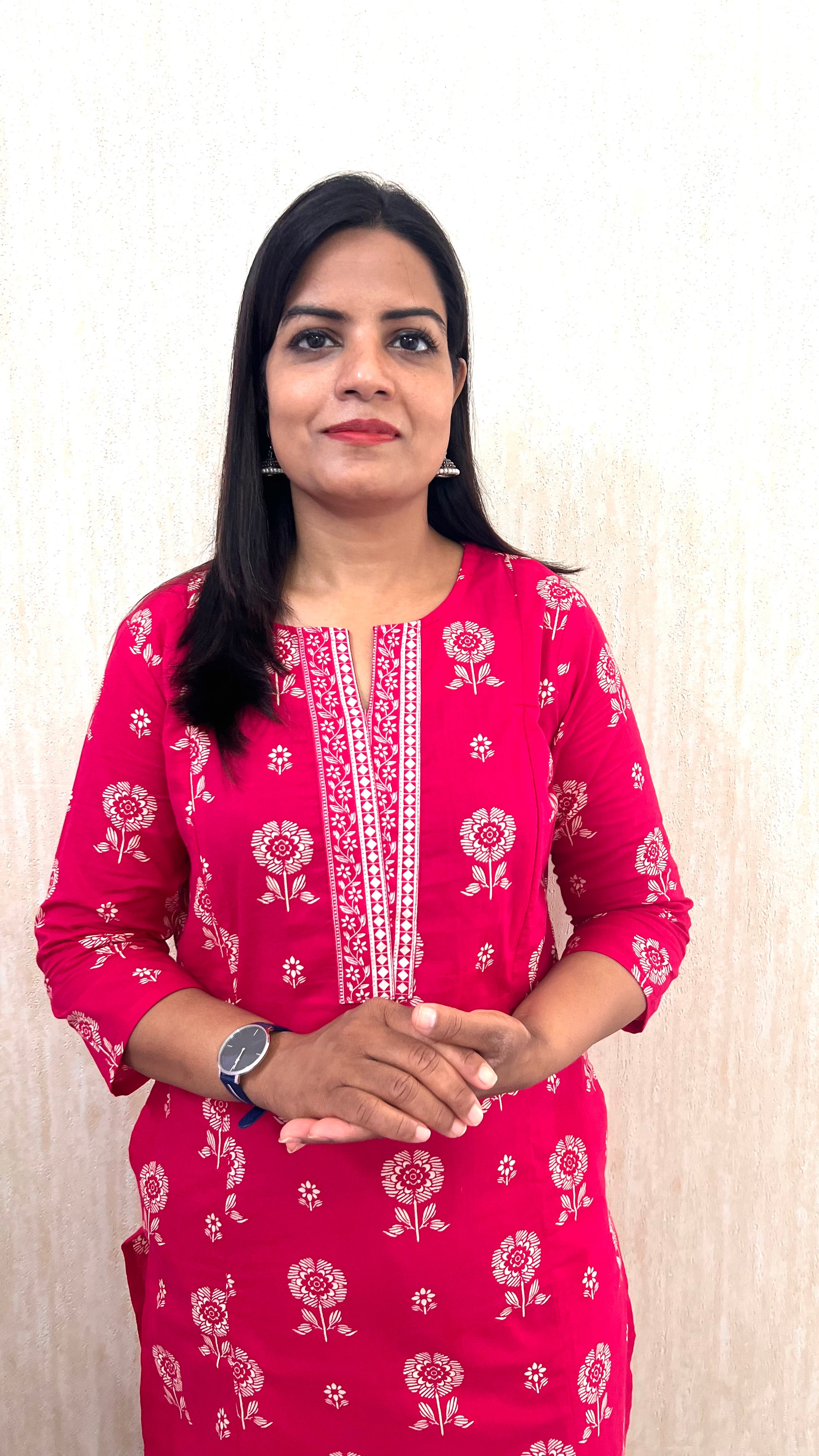 Mumzhug Fuchsia Bloom – Pure Cotton Jaipuri Feeding Kurta-Dispatching starts from 22nd August 2026.
