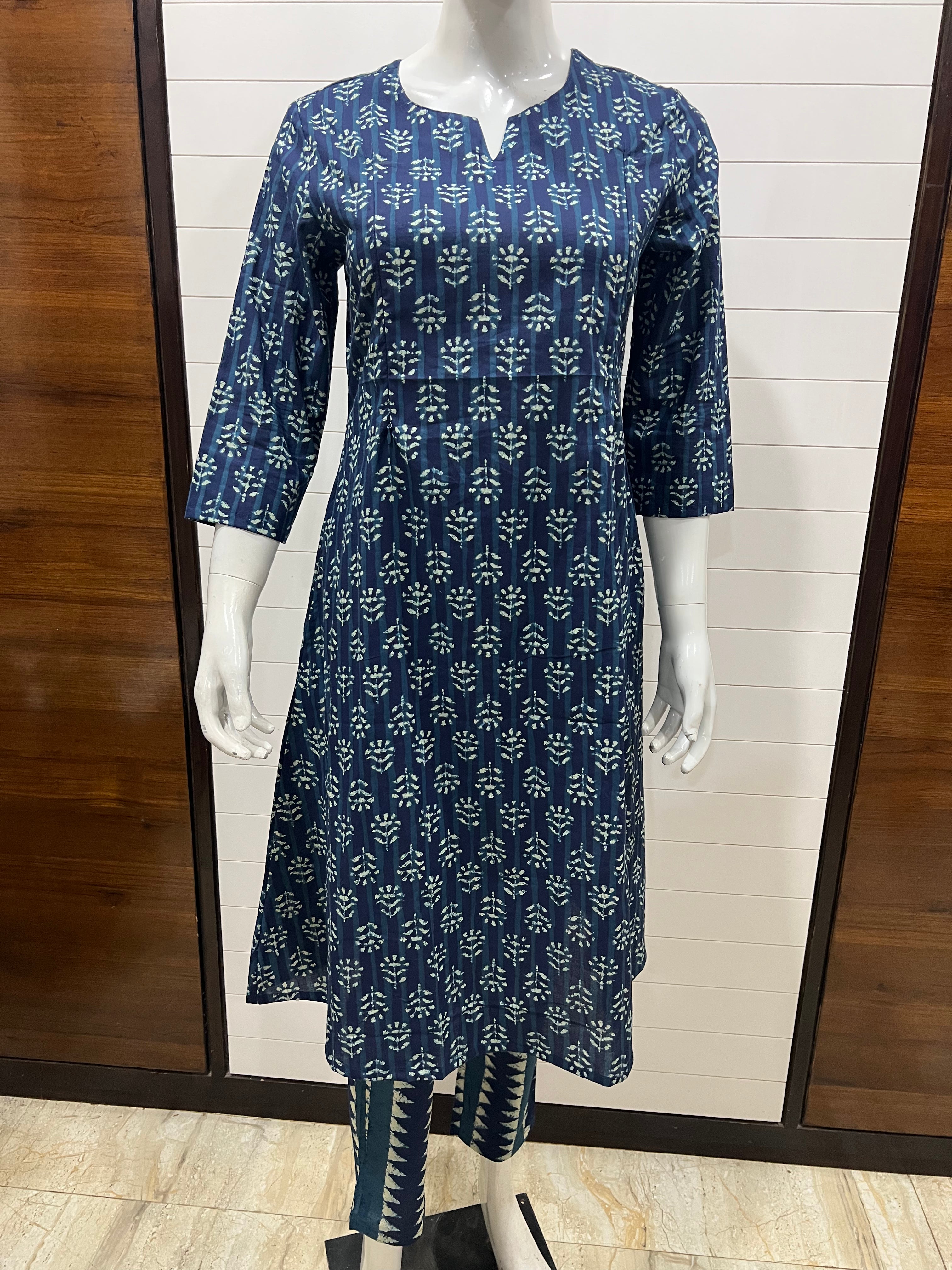 Pure Cotton Printed A-line Co-Ord Sets for Feeding and Maternity Purpose
