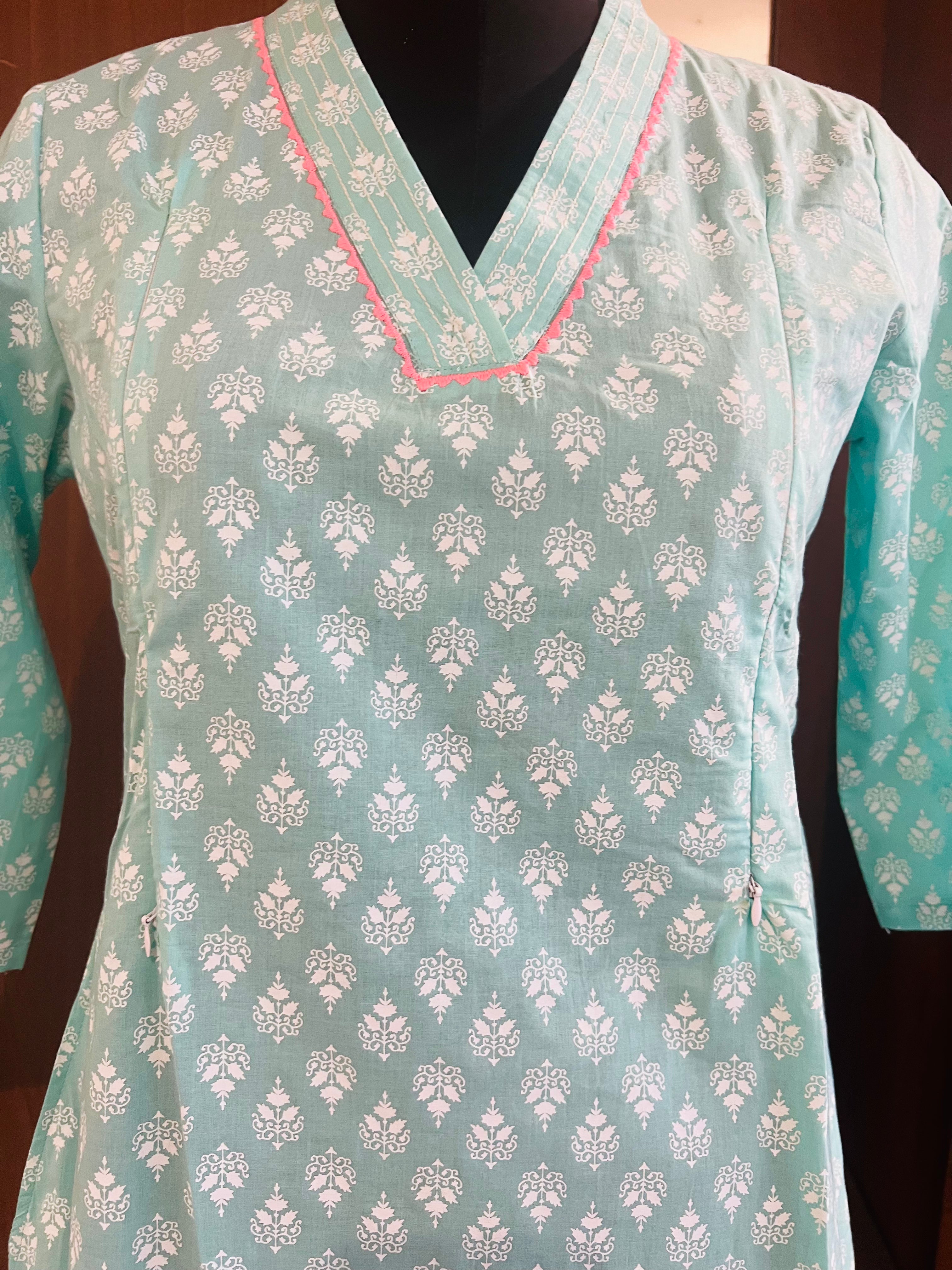 Pure Cotton Feeding Kurta